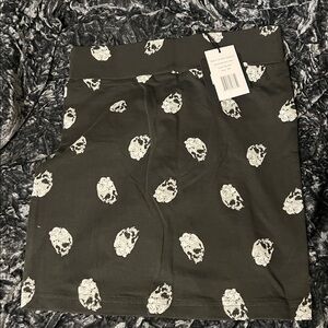 NWT Iron Fist Skull A Dot Mini Skirt